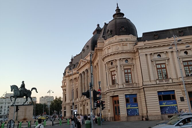Walking Tour- Delightful Bucharest (Highlights, Stories, Sights) - National Military Club: architecture with political purpose